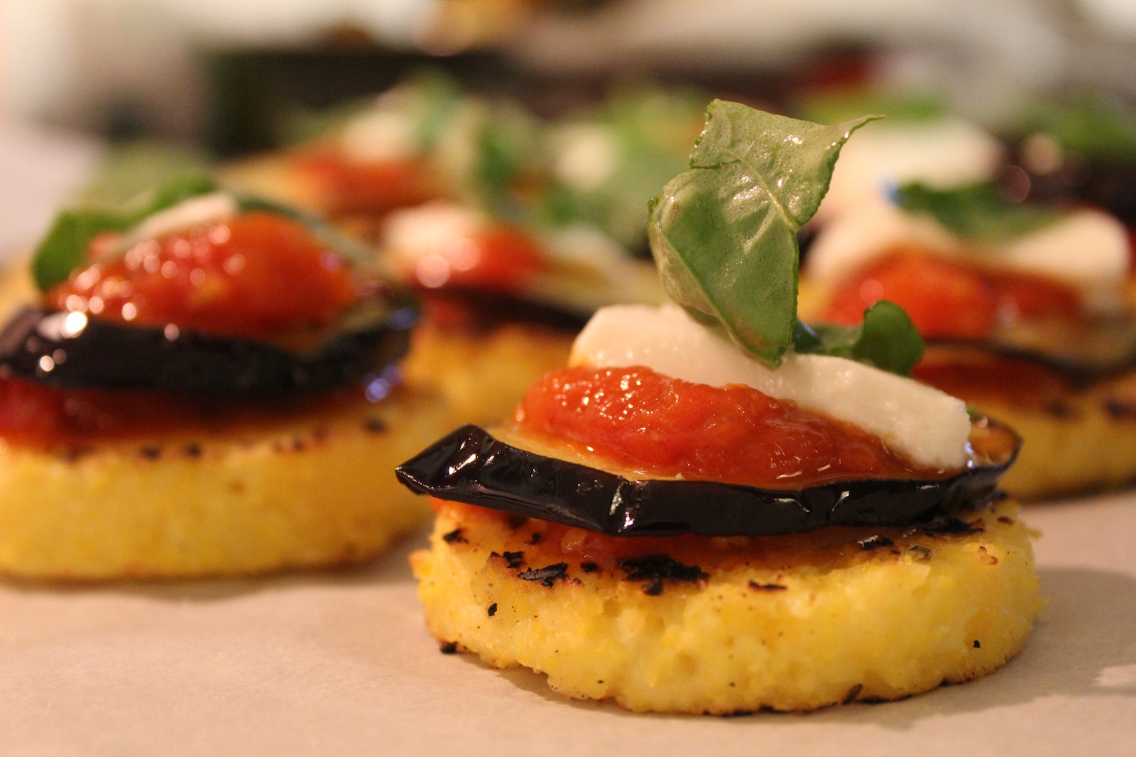polenta parmigiana